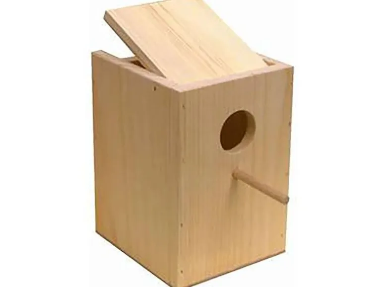 BEWO Wellensittich-Nistkasten 13 x 14 cm H 19 cm