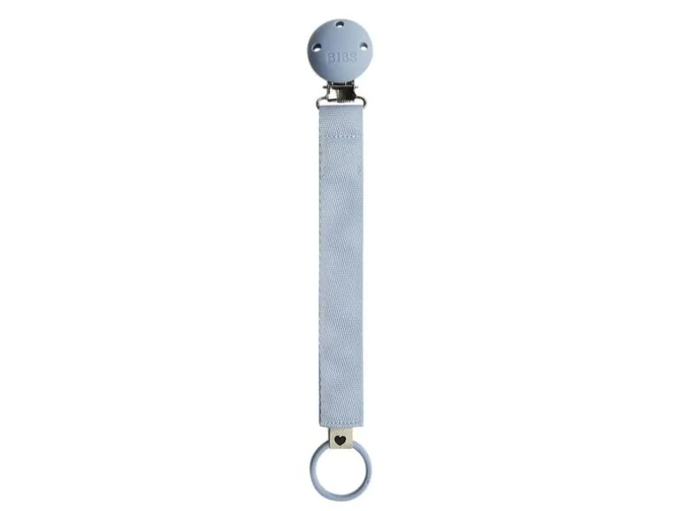 Bibs Nuggikette ribbon Dusty Blue