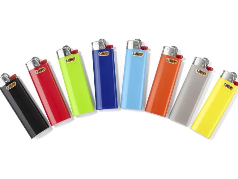 BIC Reibradfeuerzeug J26 Maxi, 6er Pack