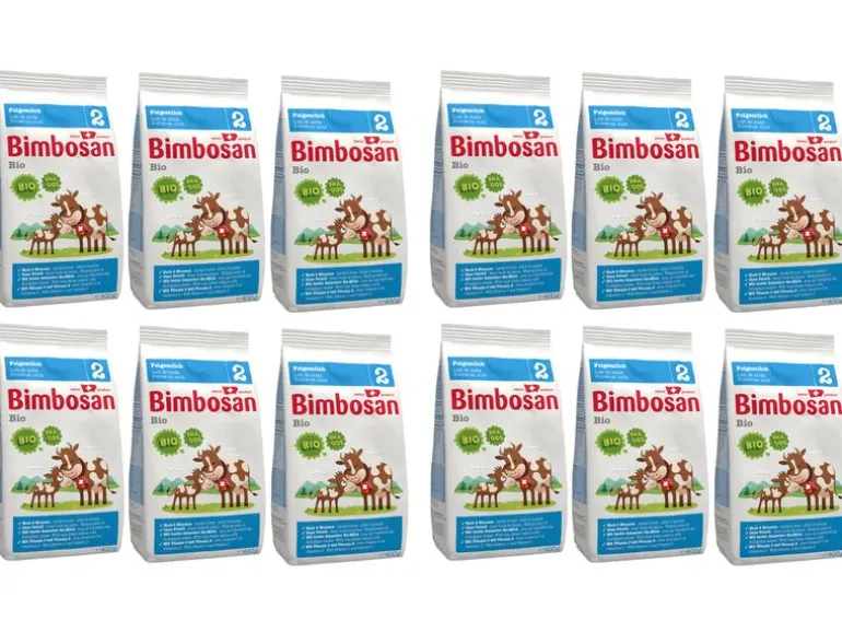 Bimbosan Folgemilch Bio 2, Auffüllpack 12 x 400g