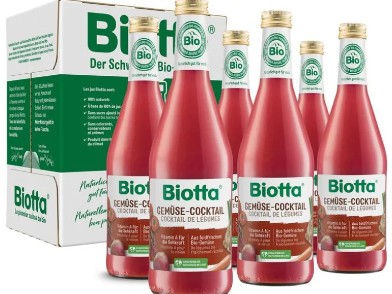 Biotta Säfte Gemüsecocktail Bio 6 x 0.5 l