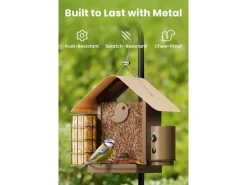 Birdfy Futterspender Metall V 1080PHD mit Kamera