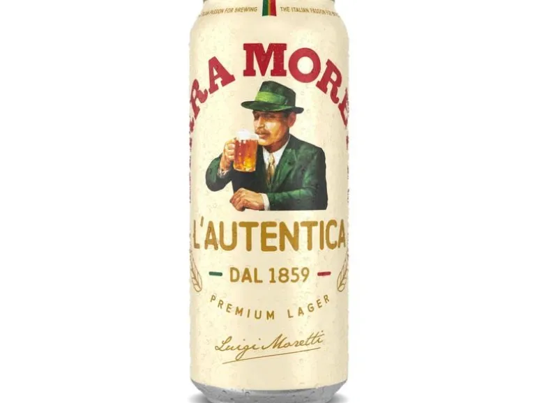 Birra Moretti Bier L`autentica 6 x 0.5 l