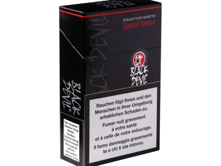 Black Devil Vanilla Box Zigaretten