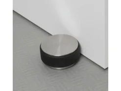Blomus Türsicherung Stop 1 kg, Schwarz/Silber