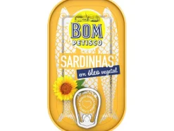 Bom Petisco Sardinen in Pflanzenöl 120 g
