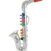 Bontempi Musikinstrument Saxophon mit 8 farbigen Tasten