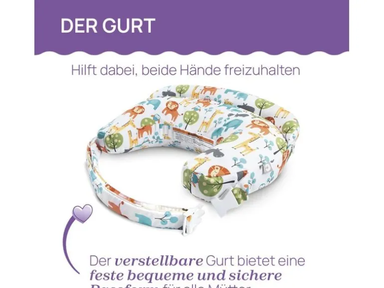 Boppy Stillkissen Deluxe Peaceful Jungle