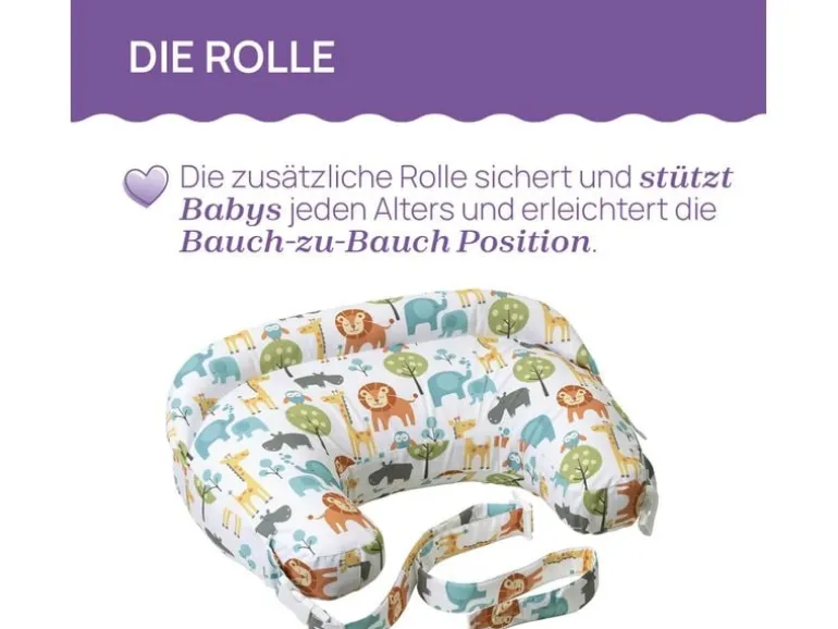 Boppy Stillkissen Deluxe Peaceful Jungle