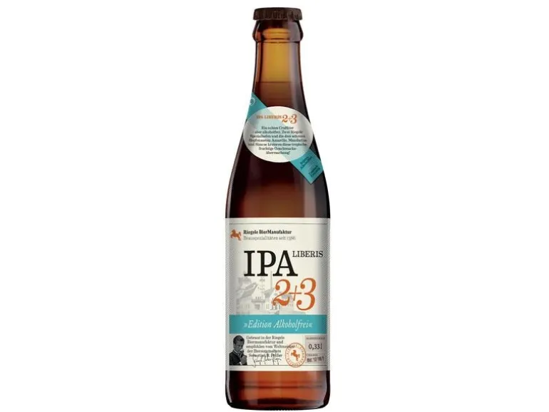 Brauhaus Riegele Bier IPA Liberis 2+3 alkoholfrei 0.33 l