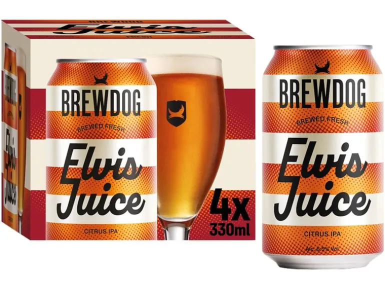 BrewDog Elvis Juice 4 x 0.33 l