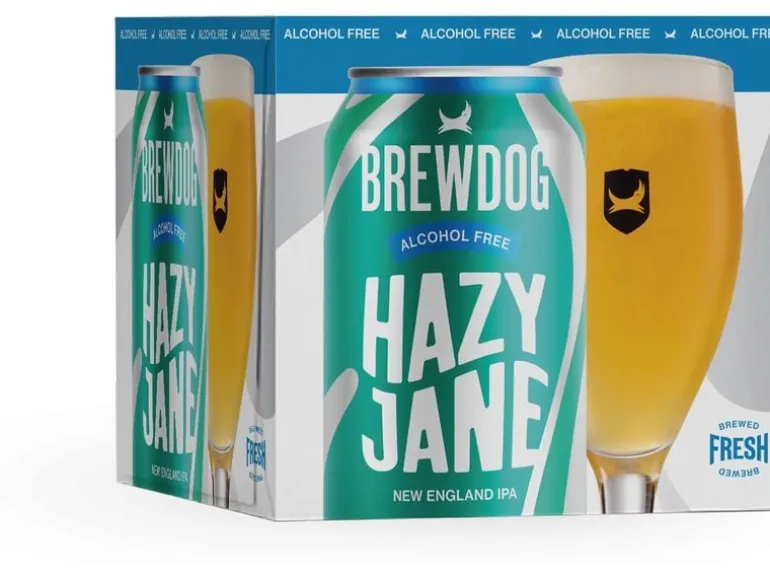 BrewDog Hazy Jane alkoholfrei 4 x 0.33 l