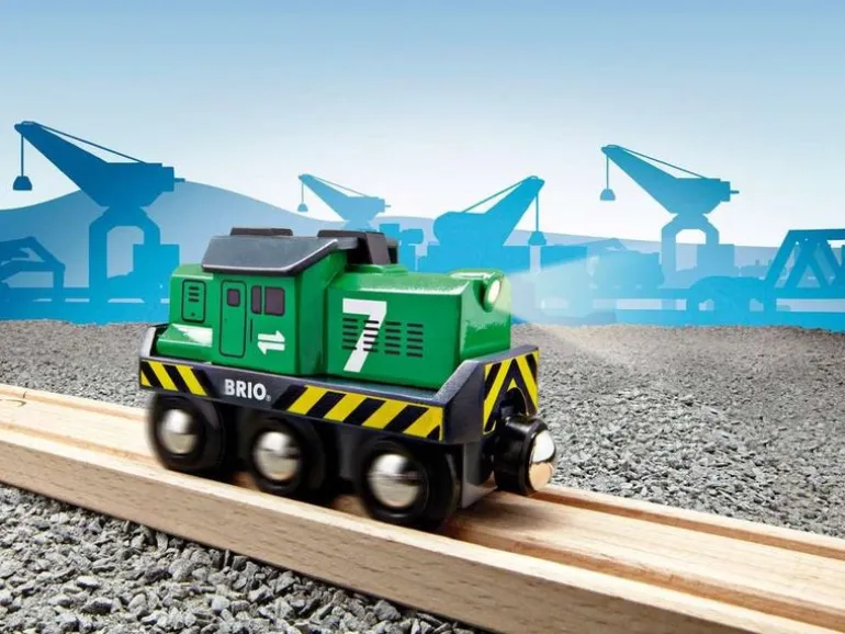 BRIO Batterie-Frachtlok
