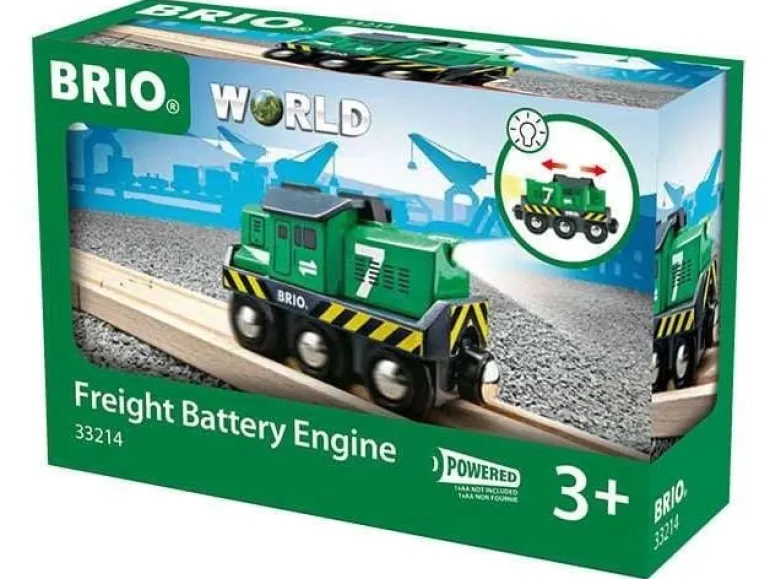 BRIO Batterie-Frachtlok