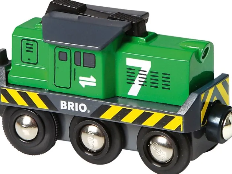 BRIO Batterie-Frachtlok