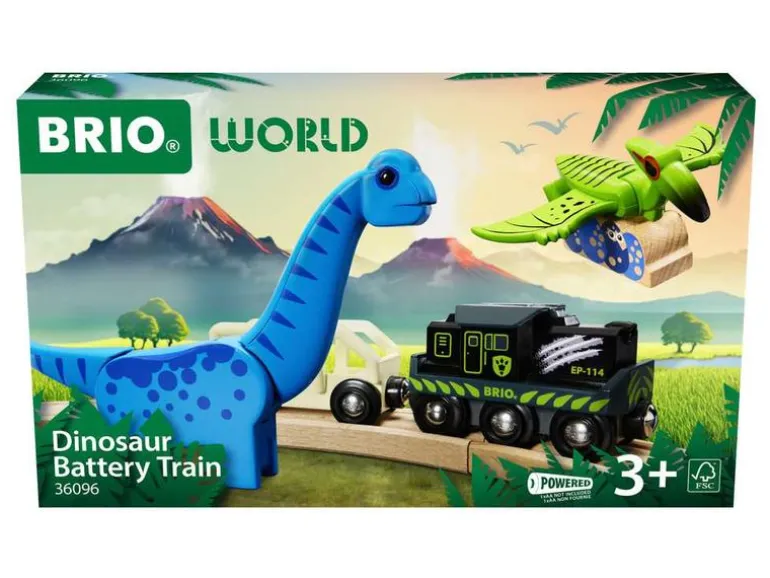 BRIO Dinosaur Battery Train