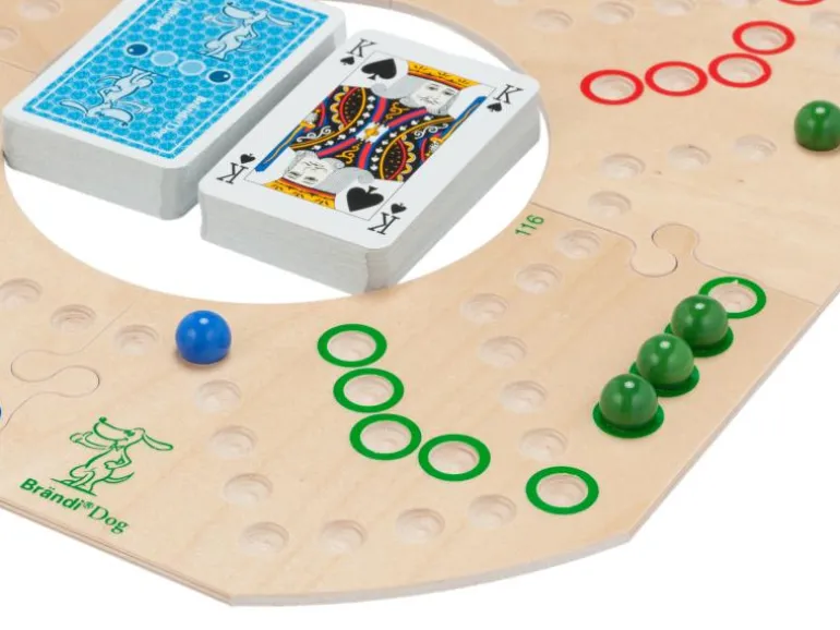 Brändi Familienspiel Dog 4-er Set Schachtel deutsch