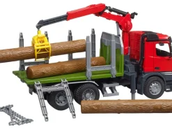 Bruder Spielwaren Arocs Holztransport-LKW