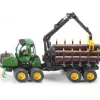 Bruder Spielwaren Rückenzug mit Greifer John Deere 1210E