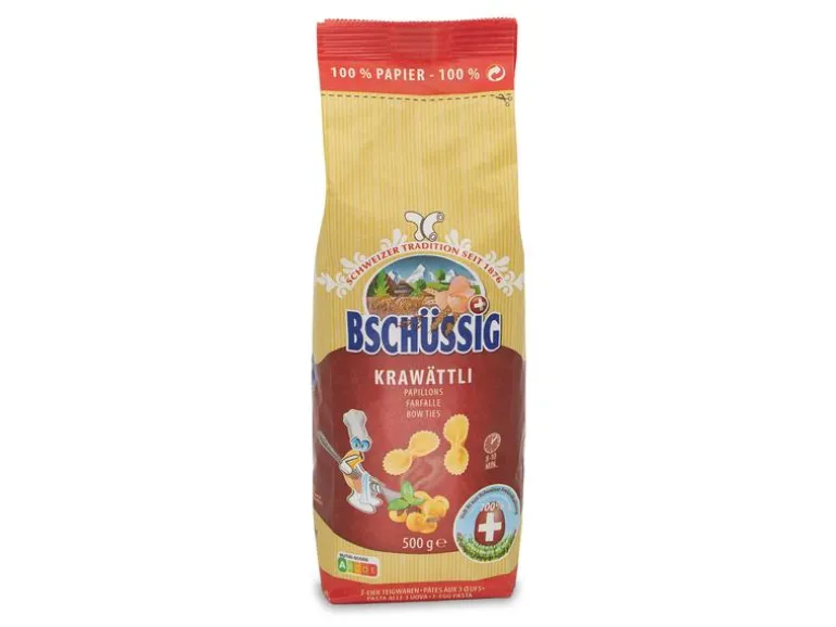 Bschüssig Teigwaren Krawättli 500 g