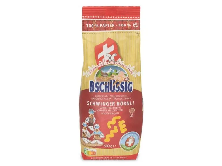 Bschüssig Teigwaren Urschweizer Schwinger Hörnli 500 g