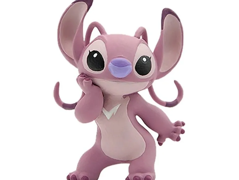 BULLYLAND Spielzeugfigur Angel Disney Stitch, 6.3 cm, PVC-frei