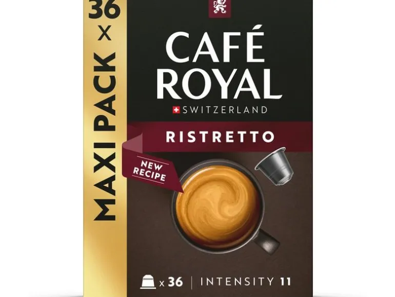 Café Royal Kaffeekapseln für Nespresso Ristretto 36 Stück