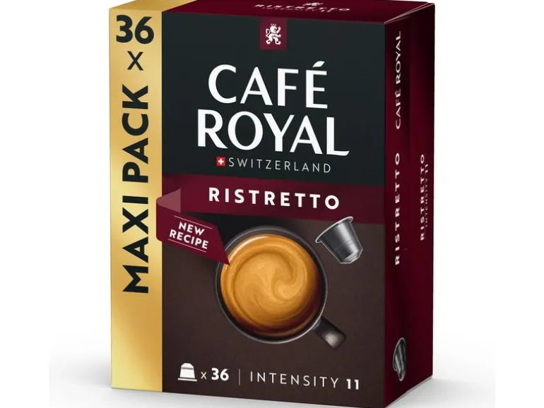Café Royal Kaffeekapseln für Nespresso Ristretto 36 Stück
