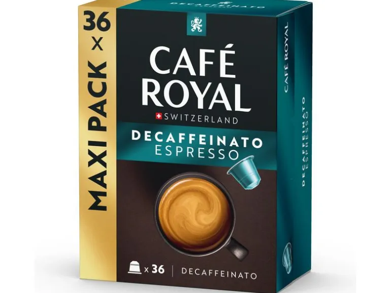 Café Royal Kaffeekapseln für Nespresso Espresso Decaffeinato 36 Stück