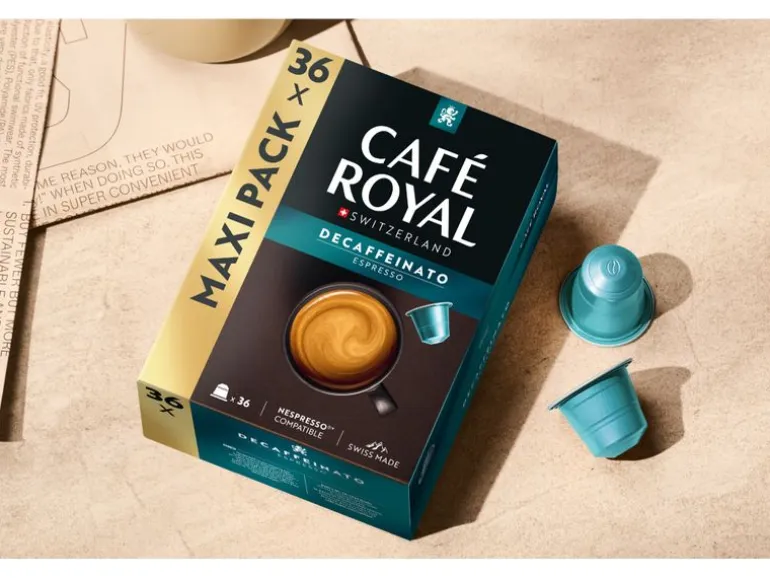 Café Royal Kaffeekapseln für Nespresso Espresso Decaffeinato 36 Stück