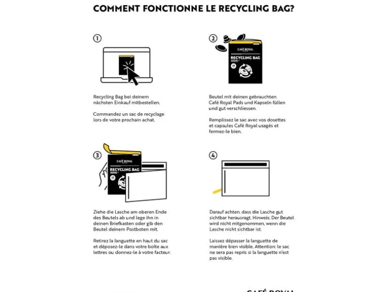 Café Royal Recyclingbeutel 1 Stück