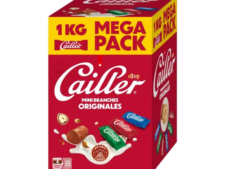 Cailler Branches Milchschokoladenriegel'Originale Mini 1 kg