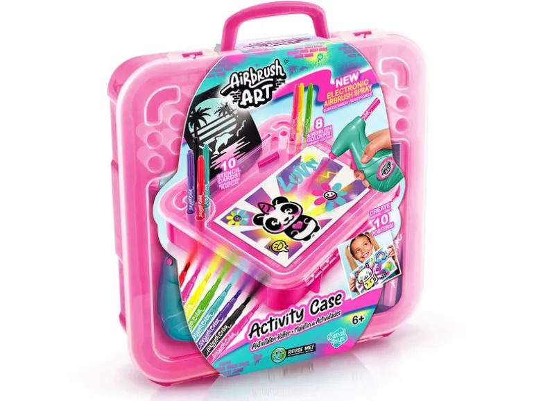 Canal Toys Bastelset Airbrush Art Activity Case