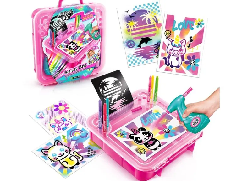 Canal Toys Bastelset Airbrush Art Activity Case