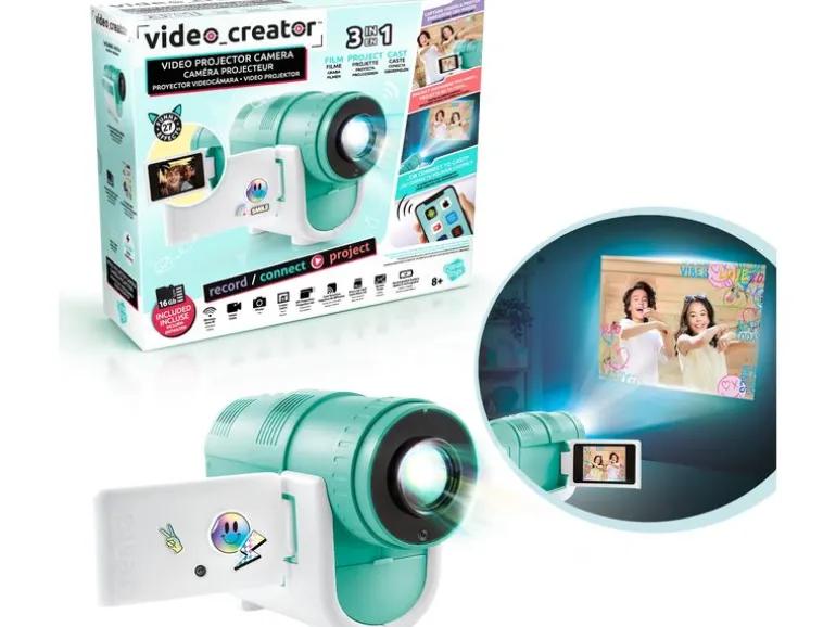 Canal Toys Camera Projector Türkis/Weiss