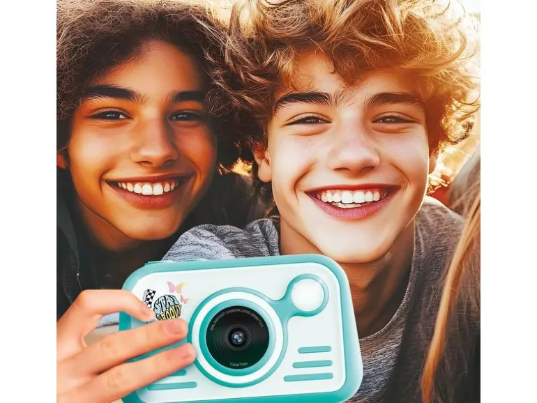 Canal Toys Instant Camera 2.0 with color paper Weiss/Türkis