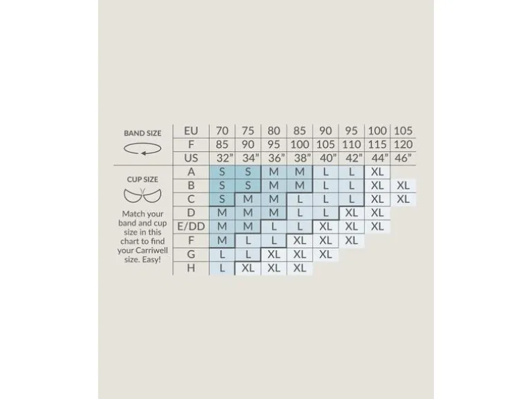 Carriwell Carriwell Gel-Support BH Beige S