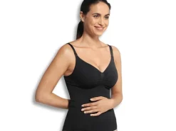 Carriwell Still-Top Shapeware Seamless 2in1 Schwarz Gr. S