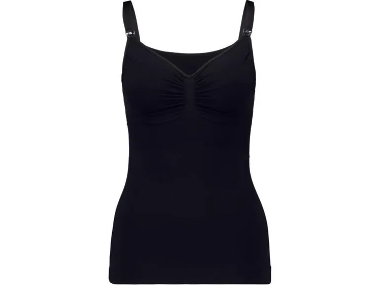 Carriwell Still-Top Shapeware Seamless 2in1 Schwarz Gr. S