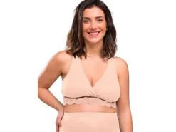 Carriwell Still- und Schlaf-BH Crossover Beige XL