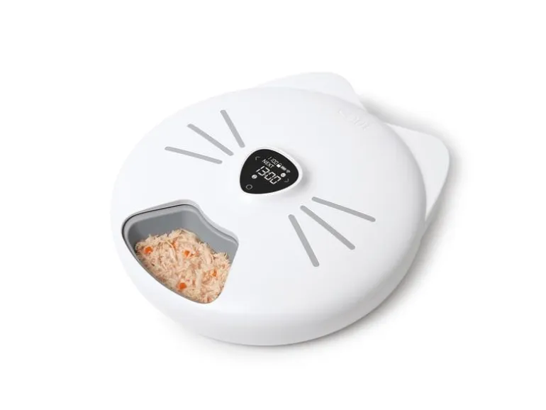 Catit Futterautomat Pixi Smart 6-Meal Weiss