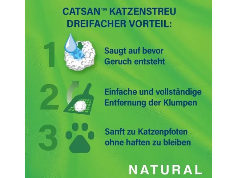 Catsan Katzenstreu Natural 8 l
