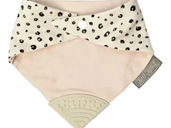 Cheeky Chompers Beisslätzchen Neckerchew Leopard Spot 45 x 18 cm