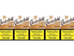 Chesterfield Zigaretten Unplugged Box Stange Stange à 10 Pack