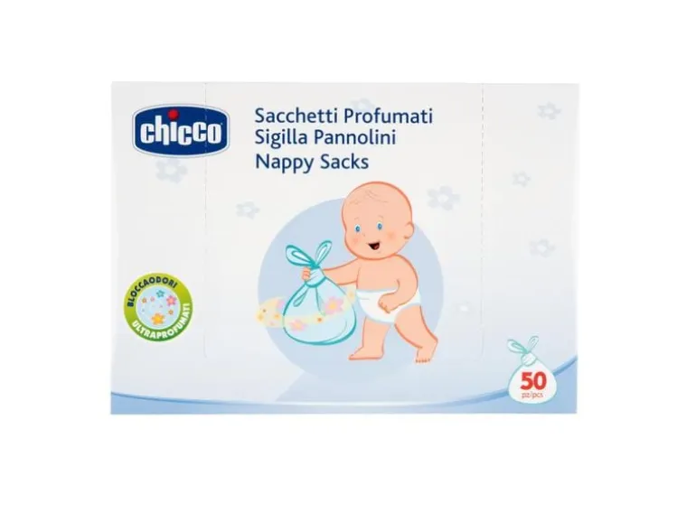 Chicco Windelbeutel Einweg parfümiert 50 Stück