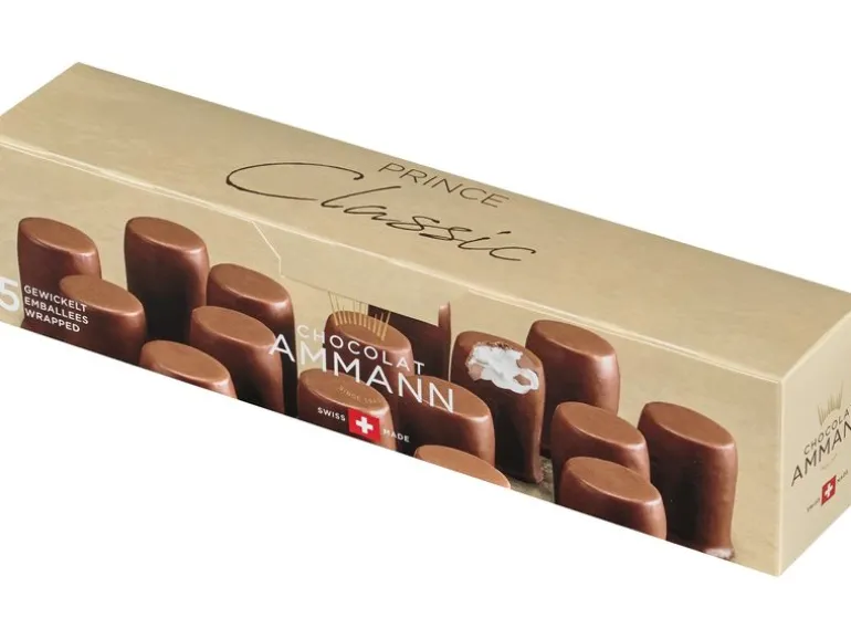Chocolat Ammann Schokolade Schaumküsse Prince Classic 5 x 20 g