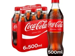 Coca Cola Soft-Drinks Original Taste 6 x 0.5 l