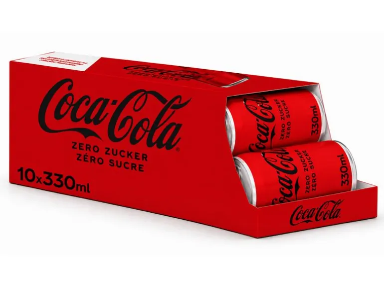Coca Cola Soft-Drinks Zero Fridgepack 10 x 0.33 l