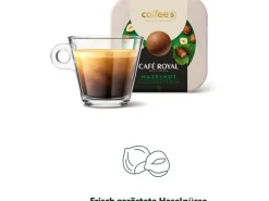 CoffeeB Kaffeekapseln CoffeeB Flavoured Hazelnut 9 Stück