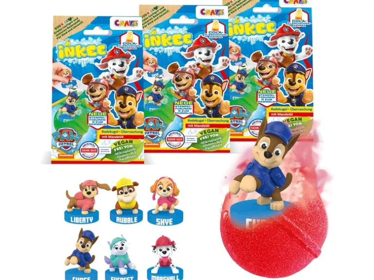 Craze Badekugel Inkee – Paw Patrol 1 Stück